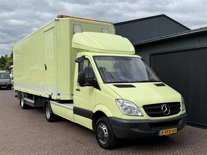 Mercedes-Benz Sprinter 519 EURO 5 BECOMBINATIE 3.3 TON LOADC, Auto's, Bestelauto's, Bedrijf, ABS, Achteruitrijcamera, Airbags