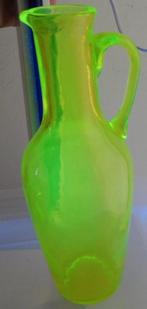 Blenko glazen Anna groen schenkkan, Ophalen of Verzenden