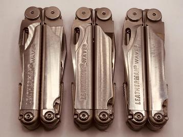 Leatherman WAVE Silver Multitool  16 useful tools USED  EDC  beschikbaar voor biedingen
