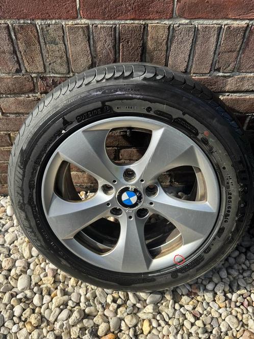 BMW velgen met banden, Auto-onderdelen, Banden en Velgen, Band(en), Zomerbanden, 16 inch, 205 mm, Personenwagen, Gebruikt, Ophalen