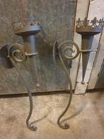 Kandelaar, Huis en Inrichting, Woonaccessoires | Kandelaars en Kaarsen, Ophalen, Zo goed als nieuw, Metaal, Minder dan 25 cm