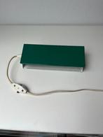 klassieke bedlampje nachtlampje retro groen wandlampje, Verzamelen, Ophalen of Verzenden, Huis en Inrichting