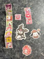 Schattige stickers kuromi sanrio hello kitty, Ophalen of Verzenden, Zo goed als nieuw, Foto of Kaart
