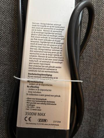 Wasmachine/Droger Schakelaar - Zo Goed Als Nieuw beschikbaar voor biedingen