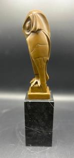 Bronzen Art-Deco stijl uil., Ophalen of Verzenden