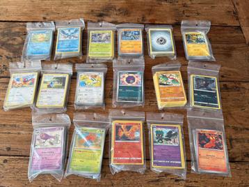 Set van ca 550 Pokémon kaarten beschikbaar voor biedingen