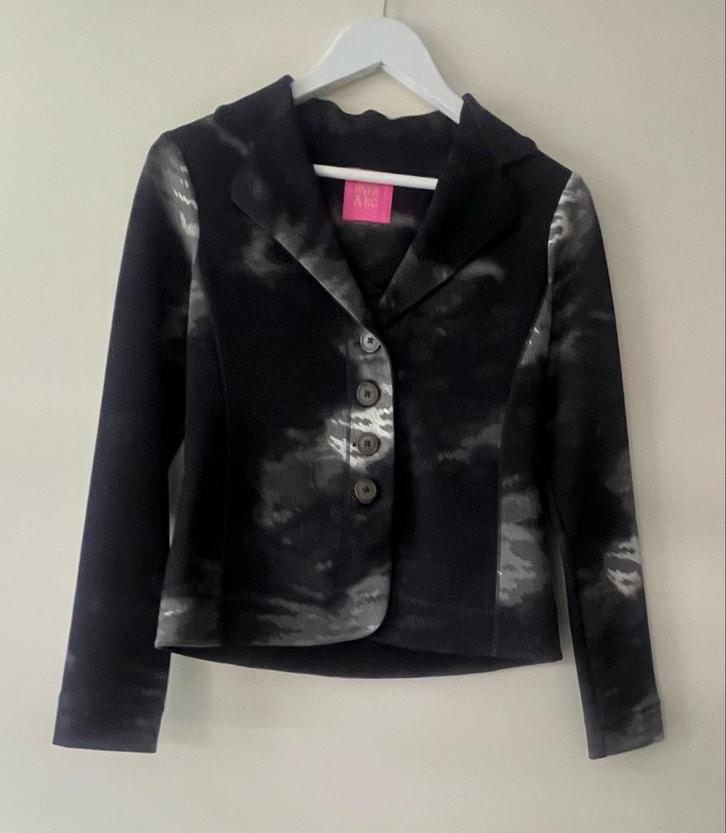 Kyra & Ko Jasje Maat 38, Kleding | Dames, Jasjes, Kostuums en Pakken, Zo goed als nieuw, Jasje, Maat 38/40 (M), Zwart, Ophalen of Verzenden