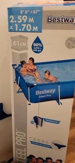Zwembad afmetingen 2.59 x 1.70 meter, Ophalen, Zo goed als nieuw