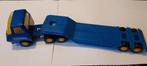 Vintage Tonka vrachtwagen met dieplader 1978, Ophalen of Verzenden, Gebruikt