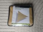 Zonnescherm driehoekig kleur goud, Ophalen of Verzenden, Nieuw, Overige typen
