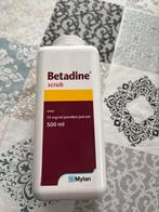 Betadine scrub 500 ml nieuw, Diversen, Verpleegmiddelen, Ophalen of Verzenden, Nieuw