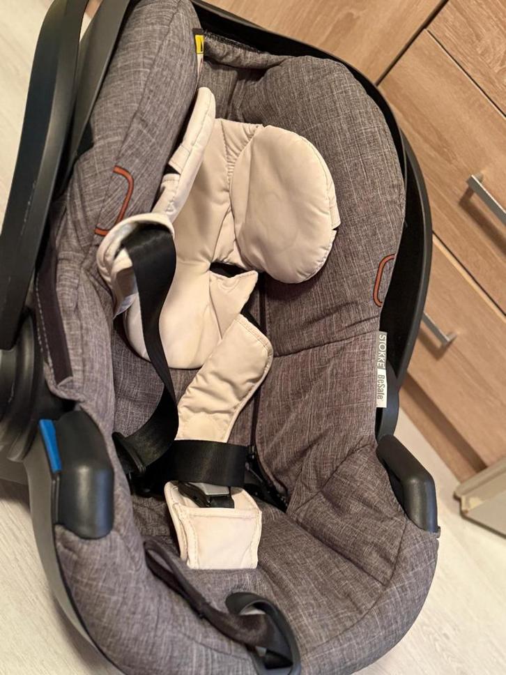 Stokke Xplory V6- 3 in 1 Grey Melange, Kinderen en Baby's, Kinderwagens en Combinaties, Zo goed als nieuw, Combiwagen, Overige merken