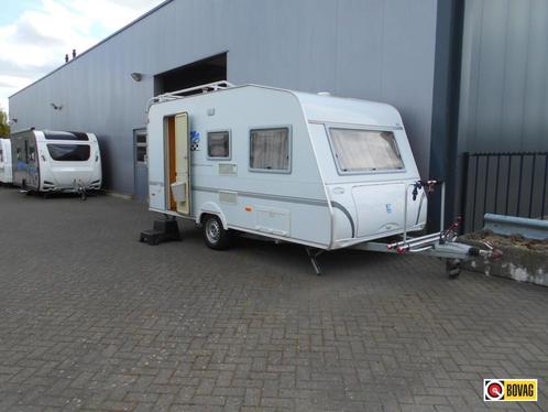 Knaus Sport 420 D, Caravans en Kamperen, Caravans, Bedrijf, tot en met 4, Treinzit, Knaus, Dwarsbed, Overige typen, 4 tot 5 meter