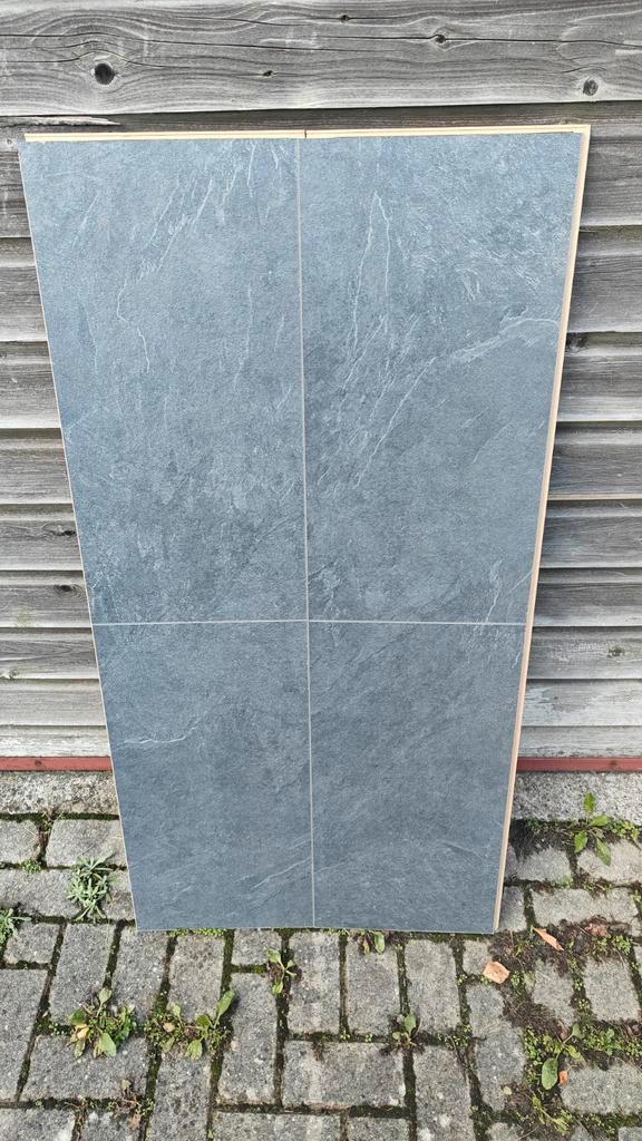 70m2 tegel klik laminaat incl ondervloer., Doe-het-zelf en Verbouw, Vloerdelen en Plavuizen, Zo goed als nieuw, Laminaat, Hout