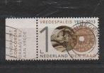 ‹(•¿•)› nl # j0588 vredespaleis tab, Verzenden, Na 1940, Gestempeld