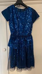 Feestelijke blauwe jurk 164, Kinderen en Baby's, Kinderkleding | Maat 164, Meisje, Nieuw, Ophalen of Verzenden, Jurk of Rok