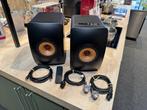 EP:Apollo Kef LS50 Wireless 2 zwart DEMO SET, Audio, Tv en Foto, Luidsprekers, Gebruikt, 120 watt of meer, Front, Rear of Stereo speakers