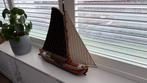 Houten Friese Skûtsje Modelboot - 74cm, Ophalen, Gebruikt, 1:50 tot 1:200, Overige merken