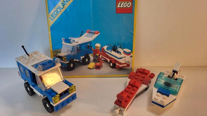 LEGO 6698 RV with Speedboat €11,-, Kinderen en Baby's, Speelgoed | Duplo en Lego, Lego, Complete set, Verzenden