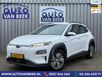 Hyundai Kona EV Comfort 64 kWh|Premium Audio|Snelladen|100%S, Gebruikt, Zwart, 174 min, Leder en Stof