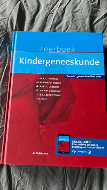 Leerboek kindergeneeskunde beschikbaar voor biedingen