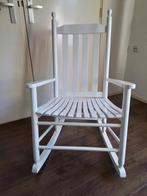 Witte schommelstoel, Ophalen, Gebruikt, Stoel(en)