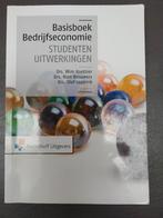 Basisboek Bedrijfseconomie, Studentenuitwerkingen, Boeken, Ophalen of Verzenden, Zo goed als nieuw, Rien Brouwers; Olaf Leppink; Wim Koetzier