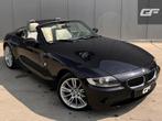 BMW Z4 Roadster 2.0i S Cabrio Leer Airco Stoelverwarm Aux, Auto's, 13 km/l, Beige, 4 cilinders, Zwart