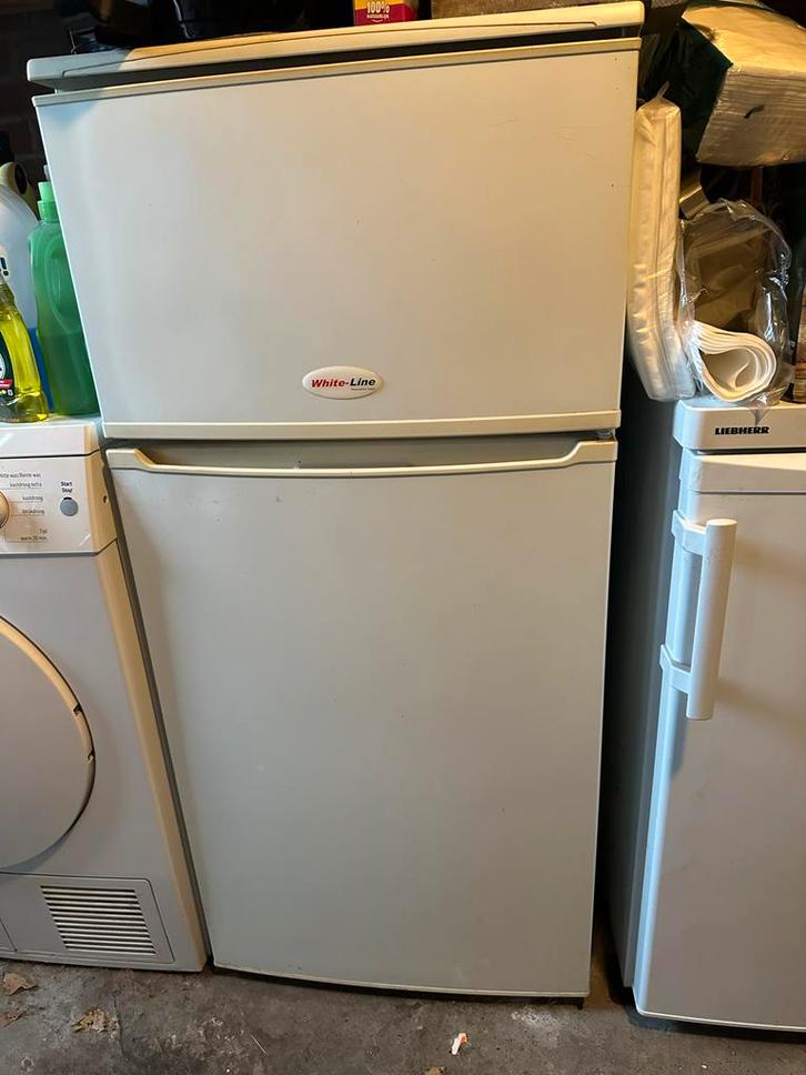 White-Line Koelkast met Vriesvak, Witgoed en Apparatuur, Koelkasten en IJskasten, Gebruikt, Met vriesvak, 100 tot 150 liter, 85 tot 120 cm