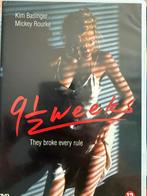 9 1/2 weeks dvd nieuw en nederlands ondertiteld, Ophalen of Verzenden, Zo goed als nieuw