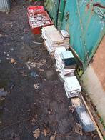 Partij diverse vintage tegels / plavuizen, Doe-het-zelf en Verbouw, Tegels, Ophalen, Gebruikt, Keramiek, Minder dan 20 cm