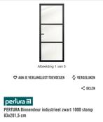 Stalen deur, Doe-het-zelf en Verbouw, Deuren en Horren, Ophalen of Verzenden, Zo goed als nieuw, Binnendeur, 215 cm of meer