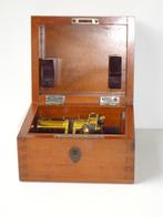 CARL ZEISS JENA n° 257 antiek genummerd microscoop lens kist, Antiek en Kunst, Antiek | Gereedschap en Instrumenten, Ophalen of Verzenden