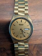 Seiko 5Y23-8A11 Gouden Quartz Horloge, Sieraden, Tassen en Uiterlijk, Horloges | Heren, Seiko, Gebruikt, Polshorloge, Ophalen of Verzenden