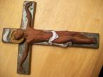 Keramiek, Kruis met corpus, Ophalen of Verzenden, Nieuw, Overige typen, Christendom | Katholiek