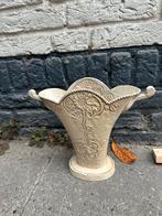 Brocante Metalen Vazen - Beige, Antiek en Kunst, Ophalen of Verzenden
