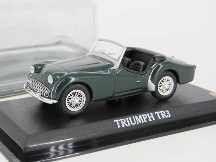 28810: Triumph TR3 - Del Prado 1:43, Hobby en Vrije tijd, Modelauto's | 1:43, Nieuw, Auto, Overige merken, Ophalen of Verzenden