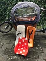 Bakfiets, Fietsen en Brommers, Fietsen | Bakfietsen, Gebruikt, Huif, 3 kinderen, Ophalen