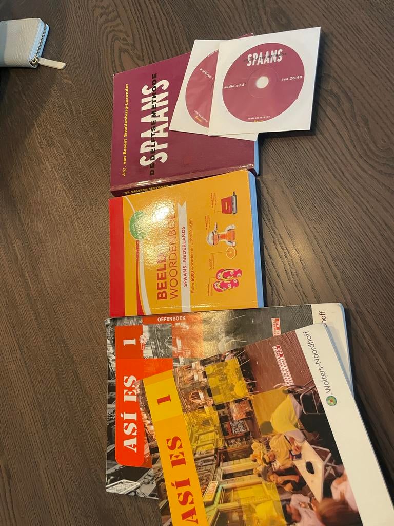 Spaanse leerboeken in beeldwoord en grammatica, Ophalen of Verzenden, Zo goed als nieuw