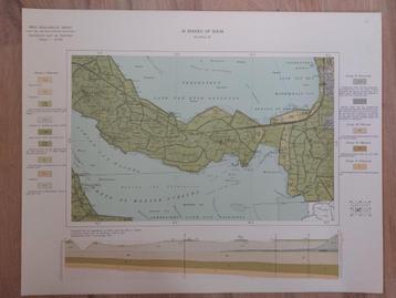 142 / Geologische kaart uit 1940 Bergen op Zoom kwartblad 3 beschikbaar voor biedingen