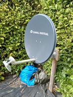Canal digitaal schotel met toebehoren, Audio, Tv en Foto, Schotelantennes, Ophalen, Zo goed als nieuw
