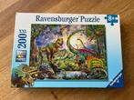 Ravensburger - In het rijk van de giganten - puzzel 200 XXL, Ophalen of Verzenden, Meer dan 50 stukjes, Zo goed als nieuw, 6 jaar of ouder