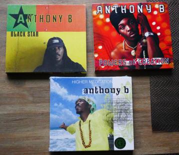 Reggae/Dancehall - 3 Anthony B cd's beschikbaar voor biedingen