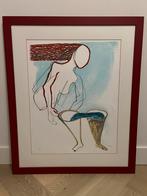 Litho in abstracte uitvoering, Antiek en Kunst, Ophalen