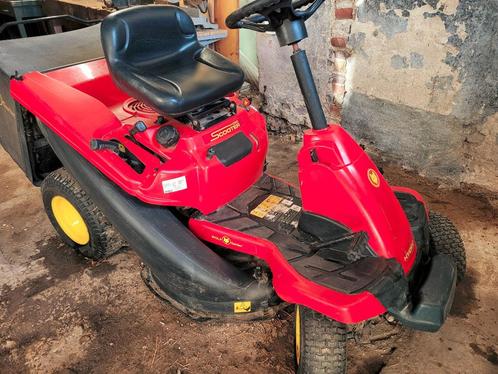 ZGAN WOLF GARTEN Maaier / ZITMAAIER Scooter HYDRO, Tuin en Terras, Grasmaaiers, Zo goed als nieuw, Benzine-grasmaaier, 50 cm of meer