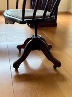 Antieke captains bureau stoel WM Angus London, Ophalen