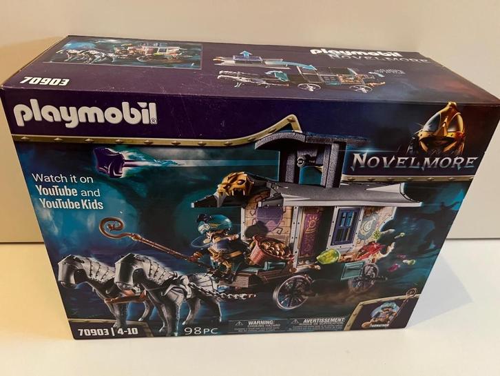 Playmobil Novelmore Violet Vale Handelskoets 70903, Kinderen en Baby's, Speelgoed | Playmobil, Nieuw, Complete set, Ophalen