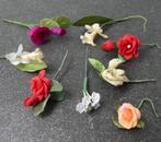 Vintage kunstbloempjes voor op een cadeau, Ophalen, Gebruikt, Binnen