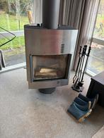 Harrie Leenders Fuga S Houtkachel - Stijlvol en Efficiënt, Huis en Inrichting, Kachels, Ophalen, Gebruikt, Houtkachel, Vrijstaand