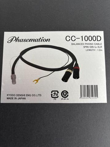 Phasemation CC-1000D & CC-1200D High-End DIN-XLR Kabels beschikbaar voor biedingen